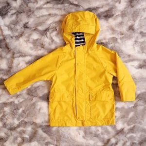 Baby Gap Toddler Jersey Lined Raincoat 3